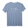 Lustiges Musiker T-Shirt mit Relativitätstheorie-Witz E gleich F Flat – Perfektes Geschenk für Musiklehrer, Studenten & Musikliebhaber