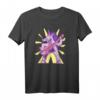 Gitarrist Einhorn Musiker T-Shirt - Musikliebhaber Geschenk mit Gitarre Design, klassisch geschnitten