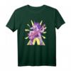 Gitarrist Einhorn Musiker T-Shirt - Musikliebhaber Geschenk mit Gitarre Design, klassisch geschnitten