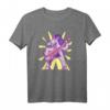 Gitarrist Einhorn Musiker T-Shirt - Musikliebhaber Geschenk mit Gitarre Design, klassisch geschnitten