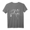 Niedliche Katzen mit Notenschlüssel Musiker T-Shirt – Lustiges Geschenk für Musiker, Musikschüler, Lehrer & Tierliebhaber zu Weihnachten & Geburtstag