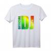 Official DJ Musik Discjockey T-Shirt - Buntes Partyoutfit für DJs, DJanes & Festival-Gigs