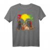 Lustiges Rasta Musik Rastafari Hund T-Shirt – Reggae Jamaika Geschenkidee für Hundeliebhaber und Musikfans