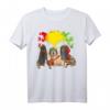 Lustiges Rasta Musik Rastafari Hund T-Shirt – Reggae Jamaika Geschenkidee für Hundeliebhaber und Musikfans