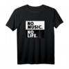Keine Musik kein Leben T-Shirt - Stylisches Festival- und Musiker-Statement-Shirt für Musikliebhaber