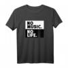 Keine Musik kein Leben T-Shirt - Stylisches Festival- und Musiker-Statement-Shirt für Musikliebhaber