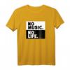 Keine Musik kein Leben T-Shirt - Stylisches Festival- und Musiker-Statement-Shirt für Musikliebhaber