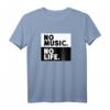 Keine Musik kein Leben T-Shirt - Stylisches Festival- und Musiker-Statement-Shirt für Musikliebhaber