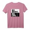 Keine Musik kein Leben T-Shirt - Stylisches Festival- und Musiker-Statement-Shirt für Musikliebhaber