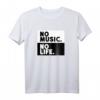 Keine Musik kein Leben T-Shirt - Stylisches Festival- und Musiker-Statement-Shirt für Musikliebhaber