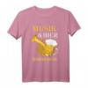 Musik und Bier - Lustiges Musiker Tenorhorn Blasmusik T-Shirt für Blasorchester, Festivals & Musikfans