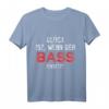 Lustiges Bassist T-Shirt - Glück ist wenn der Bass einsetzt, coole Geschenkidee für Bassisten & Musiker