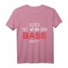 Lustiges Bassist T-Shirt - Glück ist wenn der Bass einsetzt, coole Geschenkidee für Bassisten & Musiker