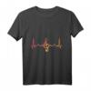 Herzschlag Violinenschlüssel Geschenk Musik T-Shirt – Perfektes Geschenk für Musiker und Musikliebhaber zu Weihnachten, Geburtstag & Halloween