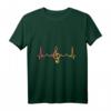 Herzschlag Violinenschlüssel Geschenk Musik T-Shirt – Perfektes Geschenk für Musiker und Musikliebhaber zu Weihnachten, Geburtstag & Halloween