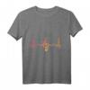 Herzschlag Violinenschlüssel Geschenk Musik T-Shirt – Perfektes Geschenk für Musiker und Musikliebhaber zu Weihnachten, Geburtstag & Halloween
