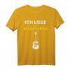 Herren Ich Liebe Es Wenn Meine Frau Mich Gitarre Spielen Lässt T-Shirt - Lustiges Musikeroutfit für Gitarristen & Bandkollegen