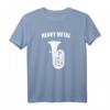 Lustiges Heavy Metal Tuba Geschenk T-Shirt für Tuba-Spieler - Perfekt für Geburtstag, Band und Musikliebhaber