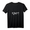 Koreanisches Hangul T-Shirt mit V-Ausschnitt - Jinjja? Bedeutung für K-Pop, K-Drama & Koreanische Kulturfans
