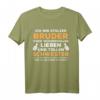 Lustiges Bruder Schwester Spruch T-Shirt – Witziges Geburtstags- und Weihnachtsgeschenk für den Bruder von der Schwester