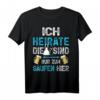 Lustiges JGA Männer T-Shirt & Bräutigam Outfit für Junggesellenabschied, Polterabend & Hochzeitsvorbereitung