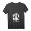 Damen HapDuck Techno Religion T-Shirt mit V-Ausschnitt – Perfekt für Rave, Technoparty und Geburtstagsfeiern