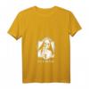 Damen HapDuck Techno Religion T-Shirt mit V-Ausschnitt – Perfekt für Rave, Technoparty und Geburtstagsfeiern