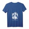 Damen HapDuck Techno Religion T-Shirt mit V-Ausschnitt – Perfekt für Rave, Technoparty und Geburtstagsfeiern