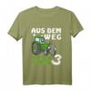 Kinder 3. Geburtstag T-Shirt für Jungen - Ich bin schon 3 Jahre mit Traktor, Trecker & Landmaschinen Motiv
