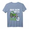 Kinder 3. Geburtstag T-Shirt für Jungen - Ich bin schon 3 Jahre mit Traktor, Trecker & Landmaschinen Motiv