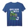 Kinder 3. Geburtstag T-Shirt für Jungen - Ich bin schon 3 Jahre mit Traktor, Trecker & Landmaschinen Motiv