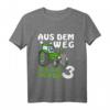 Kinder 3. Geburtstag T-Shirt für Jungen - Ich bin schon 3 Jahre mit Traktor, Trecker & Landmaschinen Motiv