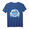 Polizeiauto mit Blaulicht Polizeifahrzeug T-Shirt für Kinder & Erwachsene – Perfekt für Polizei-Fans & Kindergeburtstage