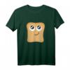 Lustiges Toastbrot T-Shirt mit großen Augen und Schmunzeln - Perfektes Geschenk für Toastliebhaber, Karneval & Geburtstage