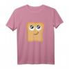 Lustiges Toastbrot T-Shirt mit großen Augen und Schmunzeln - Perfektes Geschenk für Toastliebhaber, Karneval & Geburtstage