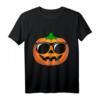Niedliches Halloween Kürbisgesicht Jack-O-Lantern T-Shirt - Klassisch geschnitten für Kinder und Halloween Fans