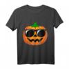 Niedliches Halloween Kürbisgesicht Jack-O-Lantern T-Shirt - Klassisch geschnitten für Kinder und Halloween Fans