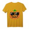 Niedliches Halloween Kürbisgesicht Jack-O-Lantern T-Shirt - Klassisch geschnitten für Kinder und Halloween Fans