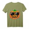 Niedliches Halloween Kürbisgesicht Jack-O-Lantern T-Shirt - Klassisch geschnitten für Kinder und Halloween Fans