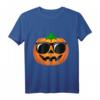 Niedliches Halloween Kürbisgesicht Jack-O-Lantern T-Shirt - Klassisch geschnitten für Kinder und Halloween Fans