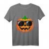 Niedliches Halloween Kürbisgesicht Jack-O-Lantern T-Shirt - Klassisch geschnitten für Kinder und Halloween Fans