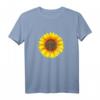 Peace Love Hippie Kostüm mit Sonnenblume - Buntes Friedenszeichen Outfit für 60er & 70er Partys, Fasching & Faschingskostüm