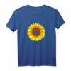 Peace Love Hippie Kostüm mit Sonnenblume - Buntes Friedenszeichen Outfit für 60er & 70er Partys, Fasching & Faschingskostüm