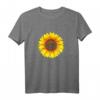 Peace Love Hippie Kostüm mit Sonnenblume - Buntes Friedenszeichen Outfit für 60er & 70er Partys, Fasching & Faschingskostüm