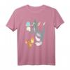 HapDuck Sweet Treats T-Shirt - Lustiges Warner Bros. Lizenzprodukt für Geburtstagsfeier & Geschenk