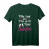 Lustiges Sekt T-Shirt für Damen - Die tut nix, die will nur Saufen! Perfektes Geschenk für Sektliebhaber, Junggesellinnenabschied & Feierlichkeiten
