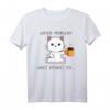 Guten Morgen, ganz dünnes Eis T-Shirt mit süßer Katze – Perfektes Geschenk für Familienmänner, Opa, Papa, Bruder, Onkel zum Geburtstag, Weihnachten, Vatertag, Muttertag