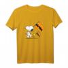 HapDuck Snoopy Charlie Brown Flags T-Shirt - Lizenziertes Cartoon Design für Geburtstagsfeier & Geschenk