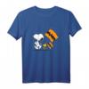 HapDuck Snoopy Charlie Brown Flags T-Shirt - Lizenziertes Cartoon Design für Geburtstagsfeier & Geschenk