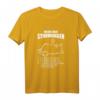 Meine Vier Stimmungen Schlaf Morgenmuffel Katze Nein T-Shirt – Lustiges Büro-Humor-Shirt für Kaffee- und Schlafliebhaber